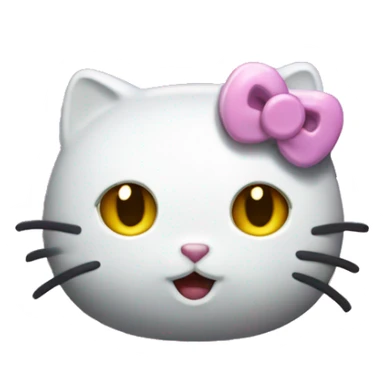 galaxy cat hello kitty sticker