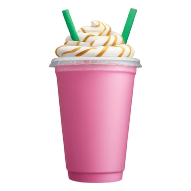 pink Starbucks drink sticker