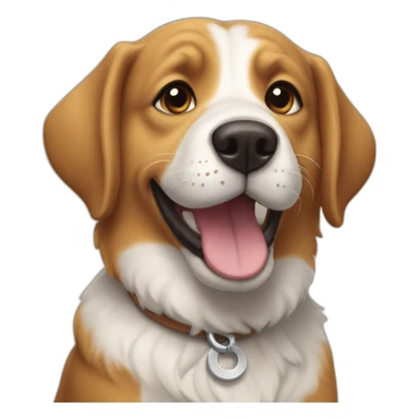 The happiest dog sticker