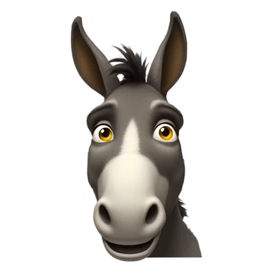 Donkey from Shrek sticker