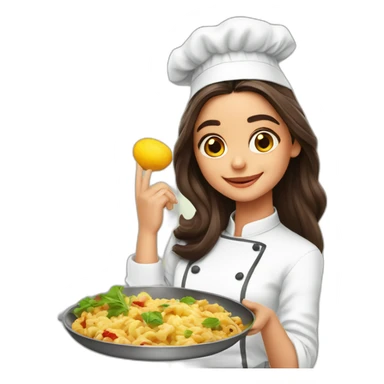 Alia bhatt as chef sticker