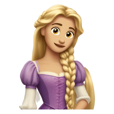 rapunzel  sticker