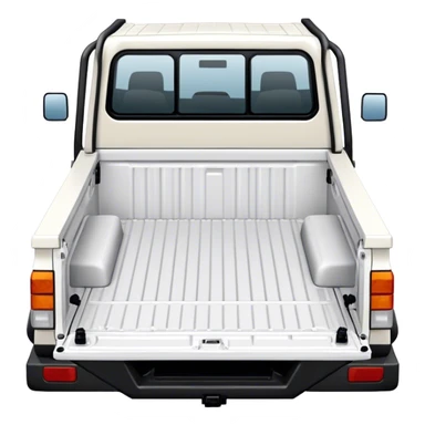 landcruiser 79 series truck bed - Toyota (Model Year: 2008) (Iconic colour: white) sticker