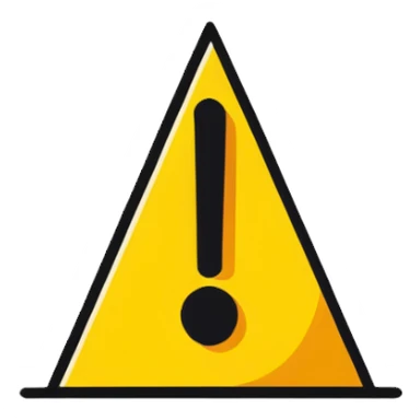 alert symbol sticker