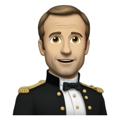 macron fantome sticker
