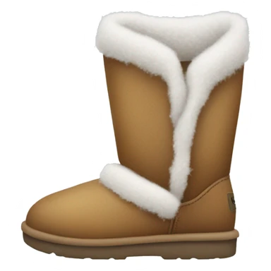Snowflake wearing uggs sticker
