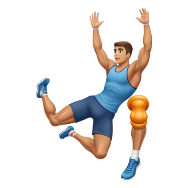 male leg-side-raise-hip-abduction exercise sticker
