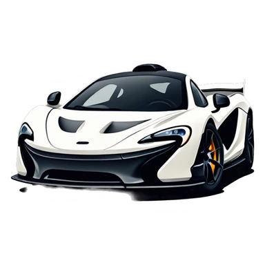 mclaren p1 Elon musk driving sticker