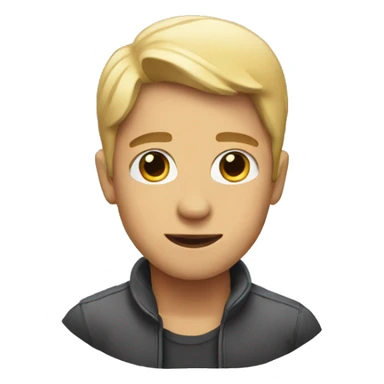 Person looking to the side sticker