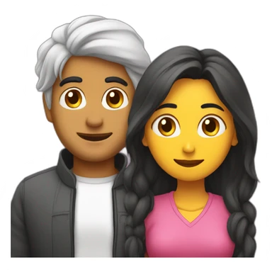 Jethalal and babita  sticker