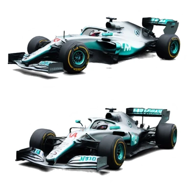 mercedes w11 f1 sticker
