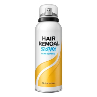 Hair removal spray emoji sticker