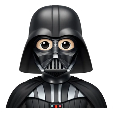 Dark Vador full noir  sticker