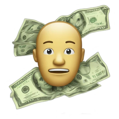 lossing money sticker