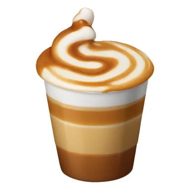 caramel macchiato sticker