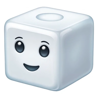 Sugar cube sticker