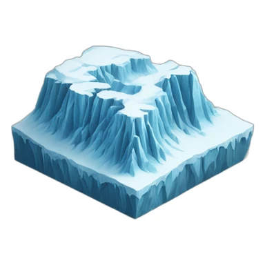 glacier sticker
