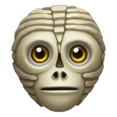 Peruvian Nazca mummy alien sticker