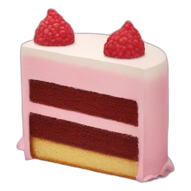 Chat sur un gateau sticker