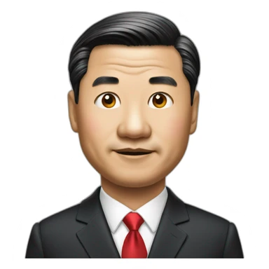 president xi sticker