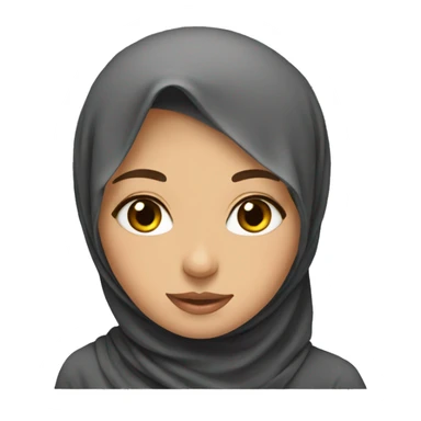 Girl muslim  sticker