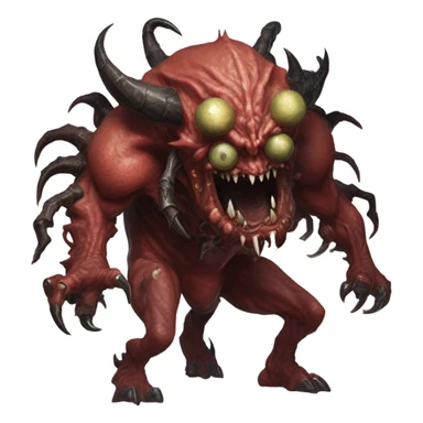 Warhammer 40k chaos demons  sticker