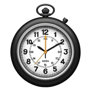 Un reloj sonando al estilo andrez garza sticker