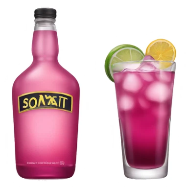 cosmopolitan drink sticker