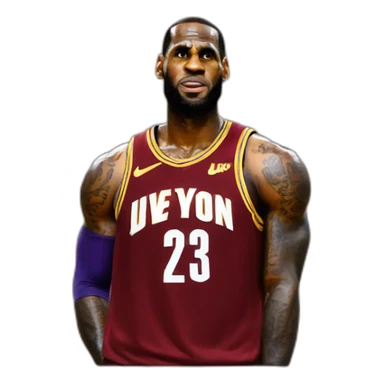Lebron jams sticker