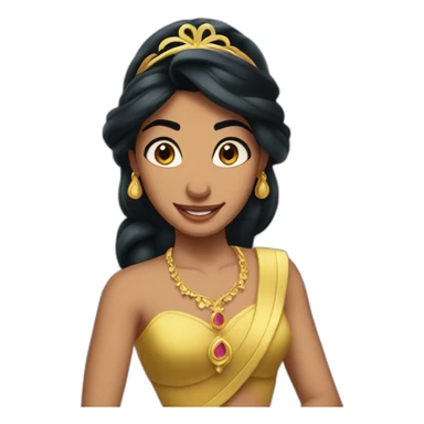 jasmine aladdin sticker
