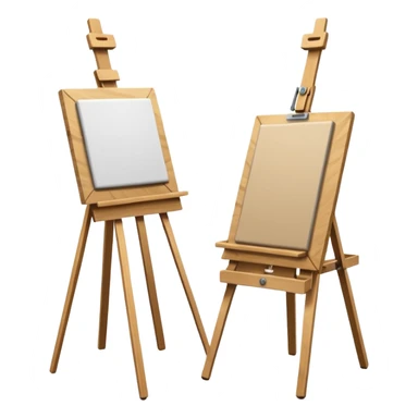 Canvases & Easels sticker