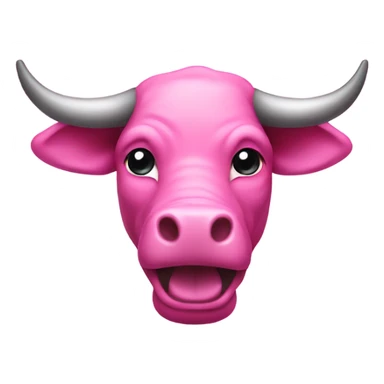 Pink rebull can sticker