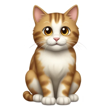 Poop cat sticker