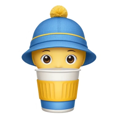 drink holders with hat sticker