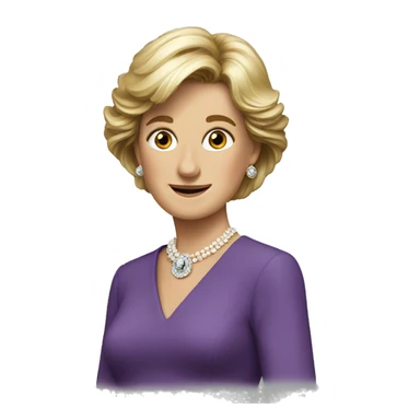 Lady Diana sticker