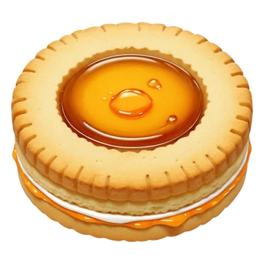 orange-jam-christmas-shortbread-biscuit sticker