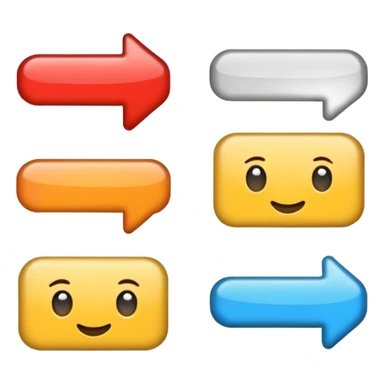 50/50 question sticker