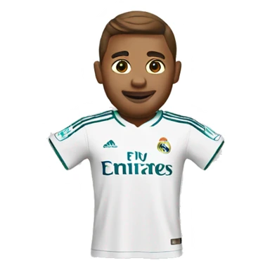Memoji Real Madrid shirt sticker