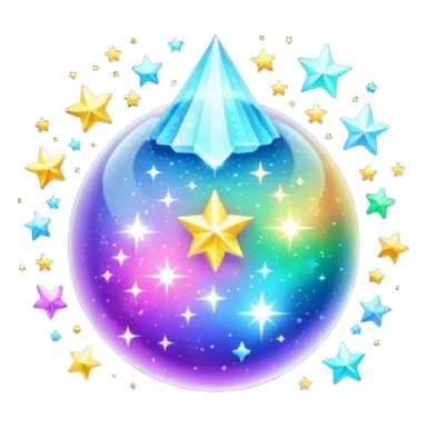sparkle dust sticker
