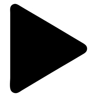 red triangle, right-facing, geometric, clean lines sticker