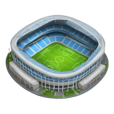 Soccer stadium sticker