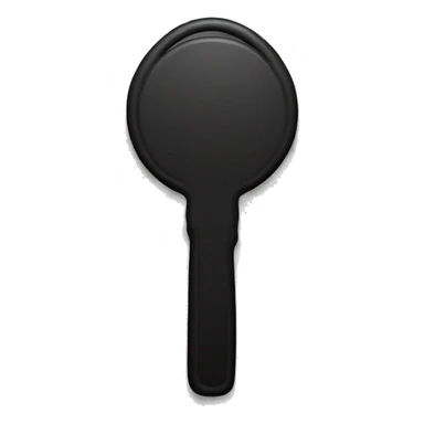 search symbol in black color sticker
