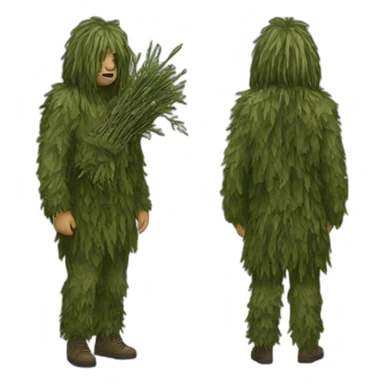 Ghillie  sticker