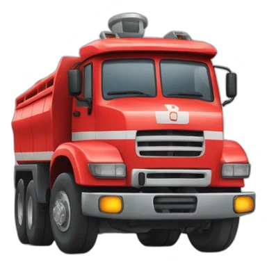 Caminhão de bombeiro sticker