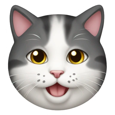 Cat with love sticker