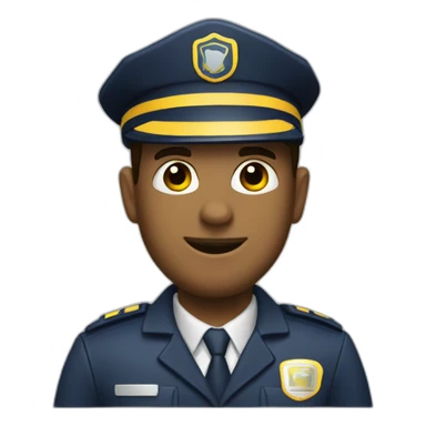 A airport marshaller sticker