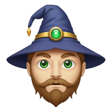 Cyclop with wizard hat sticker