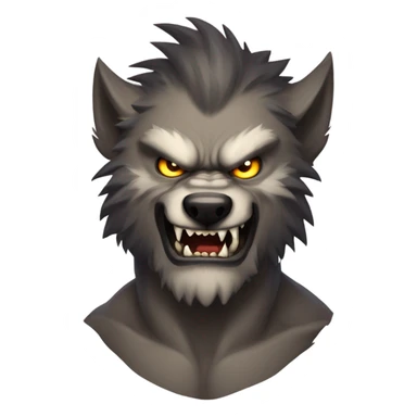 Wolfman sticker