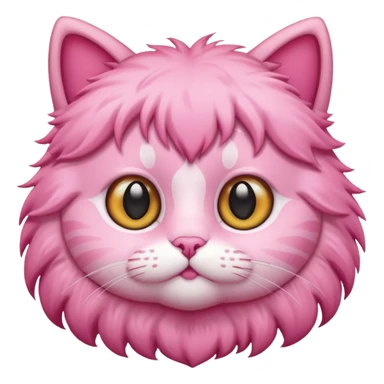 Make a pink cat ico sticker
