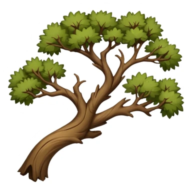 a tree banch sticker
